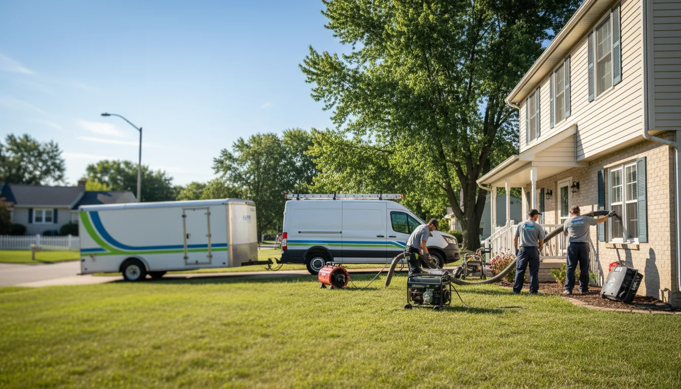 Flooded Basement Restoration And Cleanup With Repair in Miller, NE near me